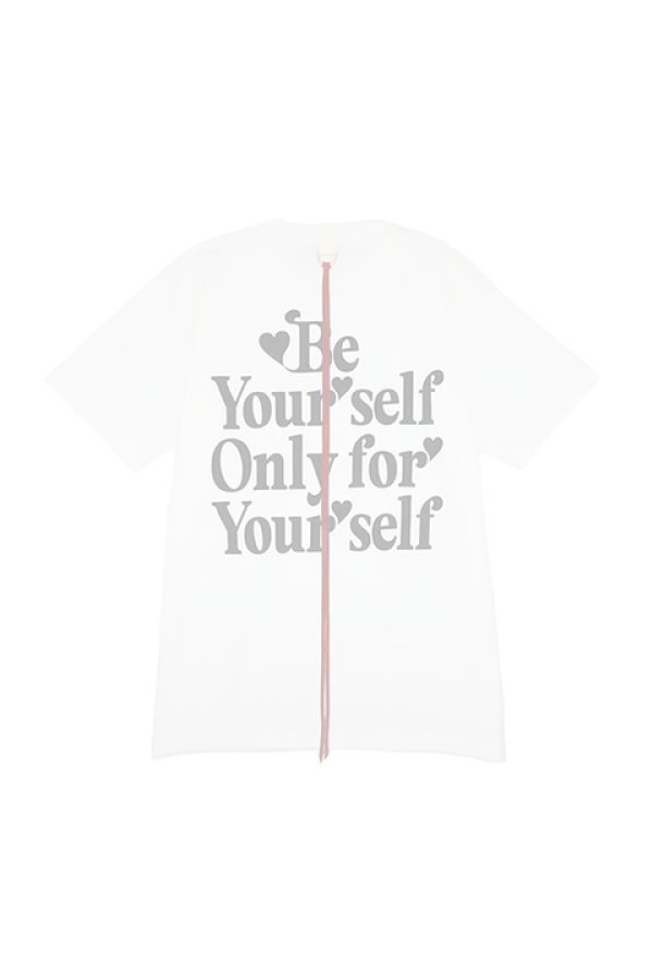画像1:  {SOLD} mindseeker マインドシーカー NEW BE YOURSELF TEE {-BDS}  :MS2-23-003-WHT  (1)