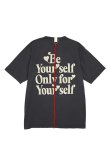 画像1: 【24SS新作】mindseeker マインドシーカー NEW BE YOURSELF PIGMENT TEE{-BDS} (1)