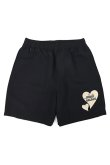 画像1: {SOLD}【24SS新作】mindseeker マインドシーカー HEART LOGO NYLON SHORTS{-BDS} (1)