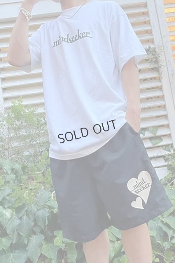 画像3: {SOLD}mindseeker マインドシーカー HEART LOGO NYLON SHORTS{-BDS} (3)