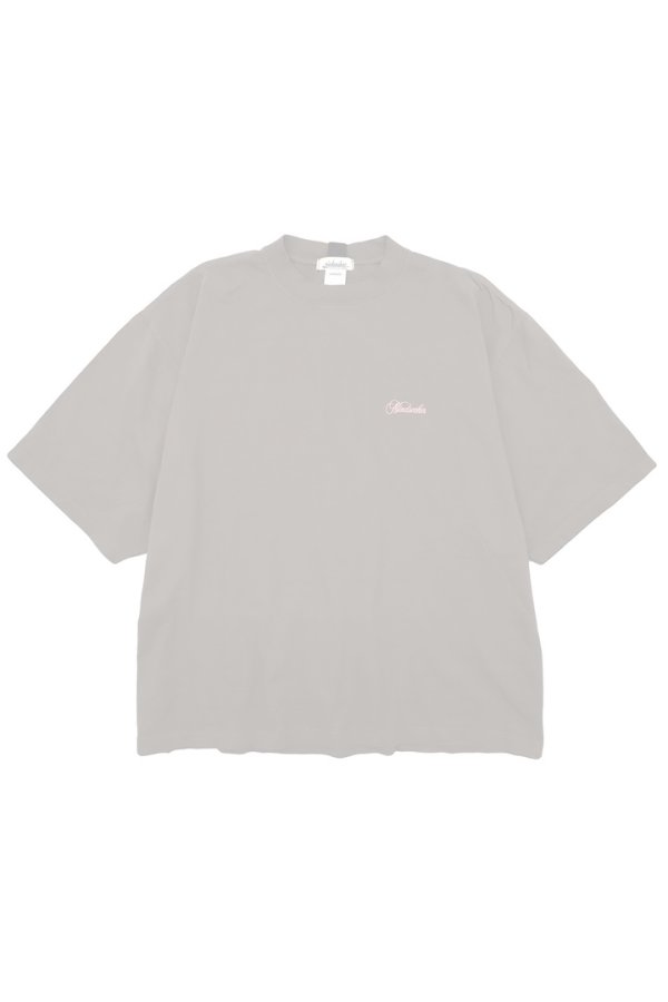 画像1:  {SOLD} mindseeker マインドシーカー Script Logo Embroidery BIG TEE {-BDS}  :MS2-23-011-BRW  (1)