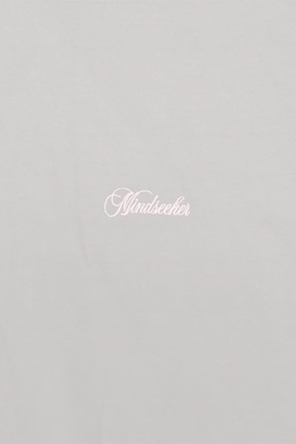 画像3:  {SOLD} mindseeker マインドシーカー Script Logo Embroidery BIG TEE {-BDS}  :MS2-23-011-BRW  (3)