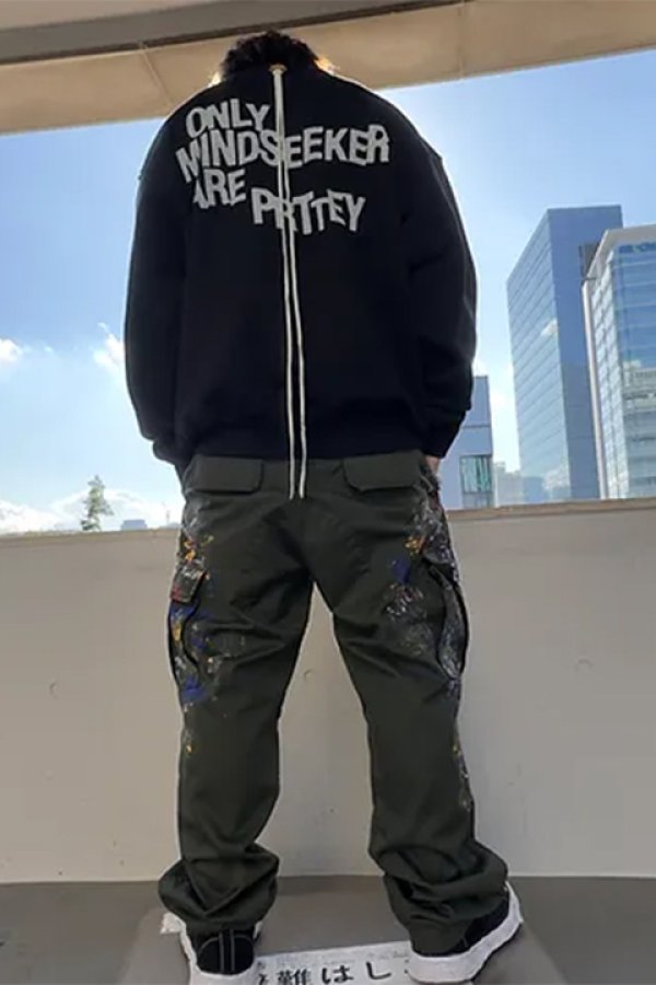 画像3: mindseeker マインドシーカー Message CREWNECK SWEATSHIRTS{-BDS} (3)
