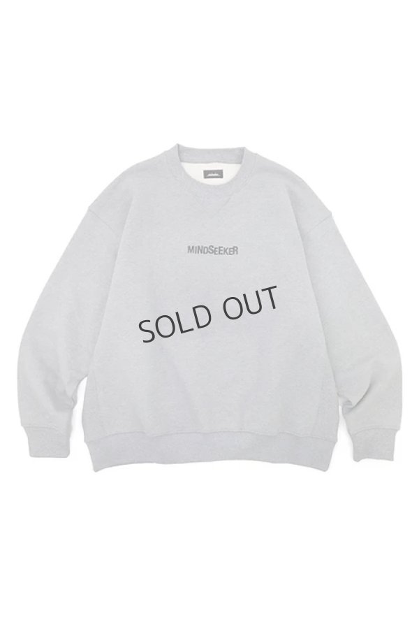 画像1: mindseeker マインドシーカー Message CREWNECK SWEATSHIRTS{-BDS} (1)