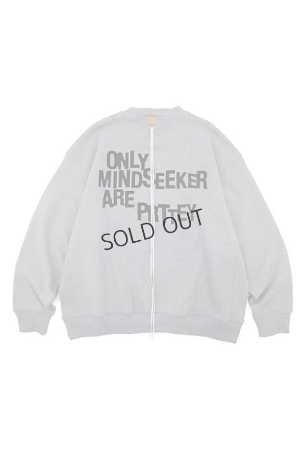 画像2: mindseeker マインドシーカー Message CREWNECK SWEATSHIRTS{-BDS} (2)