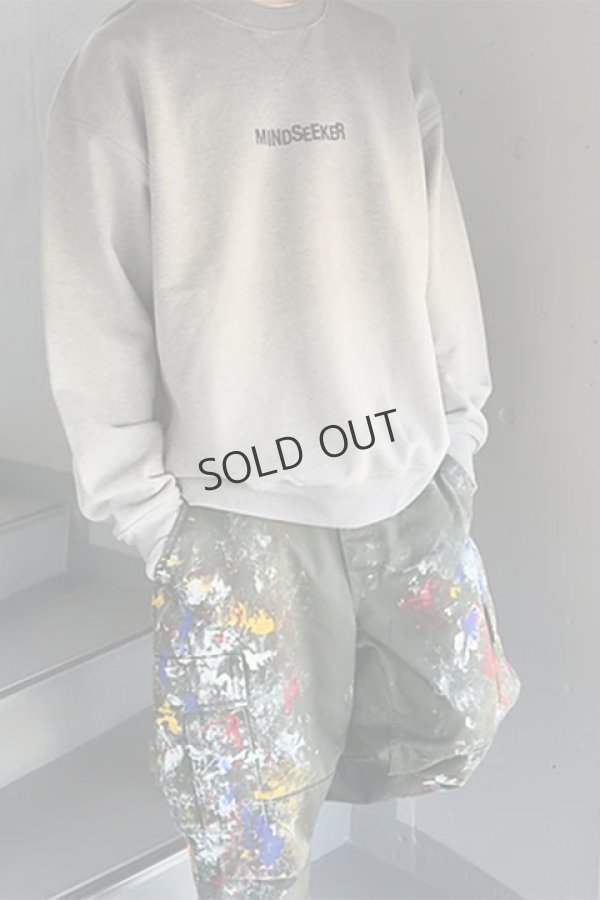 画像4: mindseeker マインドシーカー Message CREWNECK SWEATSHIRTS{-BDS} (4)