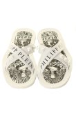 画像5: {SOLD}PHILIPP PLEIN HOMME フィリッププレインオム Sandals Flat "Bangor"{MSA0018-PXV025N-01K-AGS} (5)