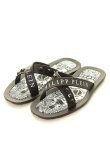 画像1: {SOLD}PHILIPP PLEIN HOMME フィリッププレインオム Sandals Flat "Bangor"{MSA0018-PXV025N-02K-AGS} (1)