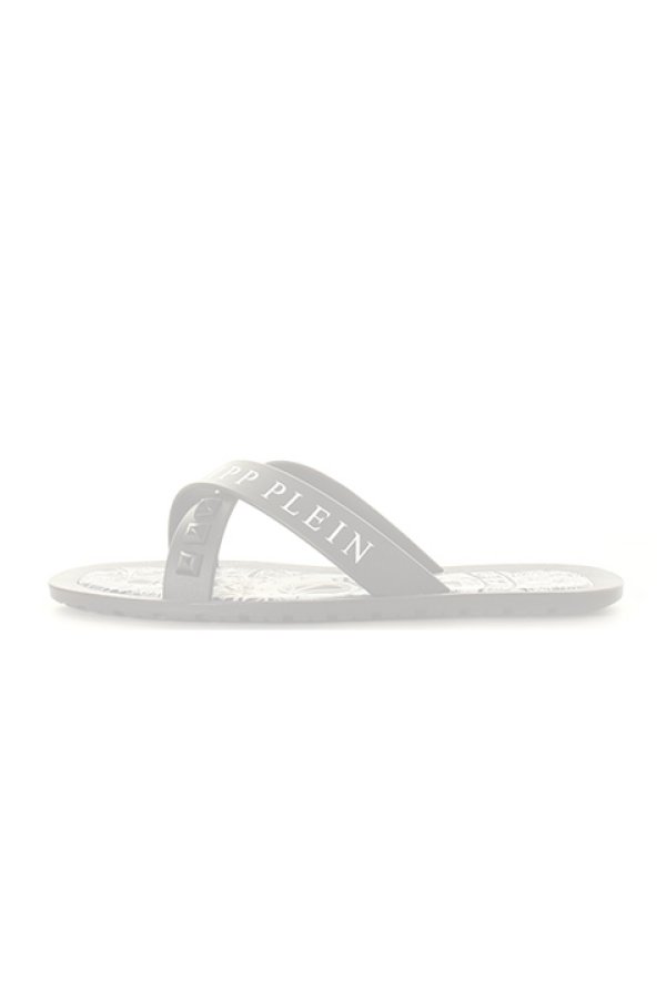 画像2:   PHILIPP PLEIN HOMME フィリッププレインオム Sandals Flat "Bangor"{MSA0018-PXV025N-02K-AGS} (2)