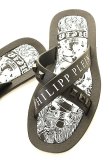 画像4: {SOLD}PHILIPP PLEIN HOMME フィリッププレインオム Sandals Flat "Bangor"{MSA0018-PXV025N-02K-AGS} (4)