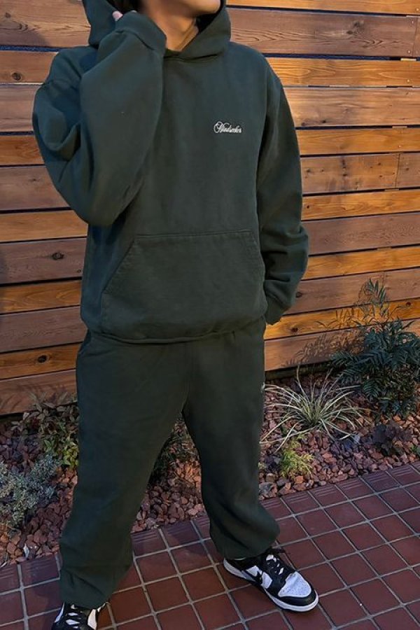 画像10: mindseeker マインドシーカー Script Logo Embroidery HOODIE{-BDS} (10)