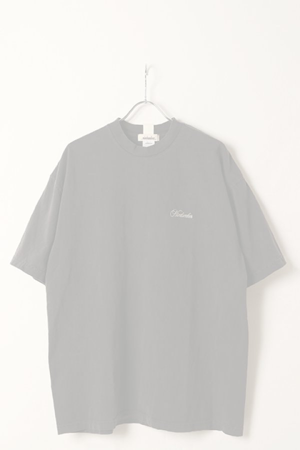 画像2:  {SOLD} mindseeker マインドシーカー Script Logo Embroidery TEE {-BDS}  :MSB-241-003-BLK-2  (2)