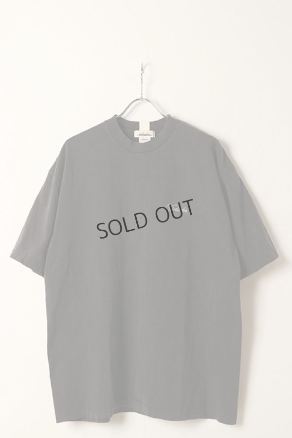 画像2: {SOLD}mindseeker マインドシーカー Script Logo Embroidery TEE{-BDS} (2)