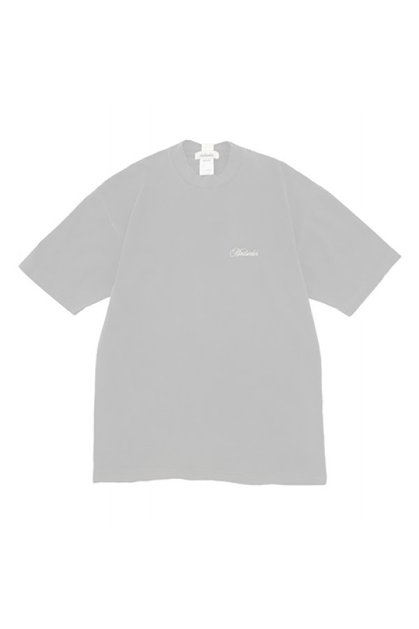 画像1:  {SOLD} mindseeker マインドシーカー Script Logo Embroidery TEE {-BDS}  :MSB-241-003-BLK-2  (1)
