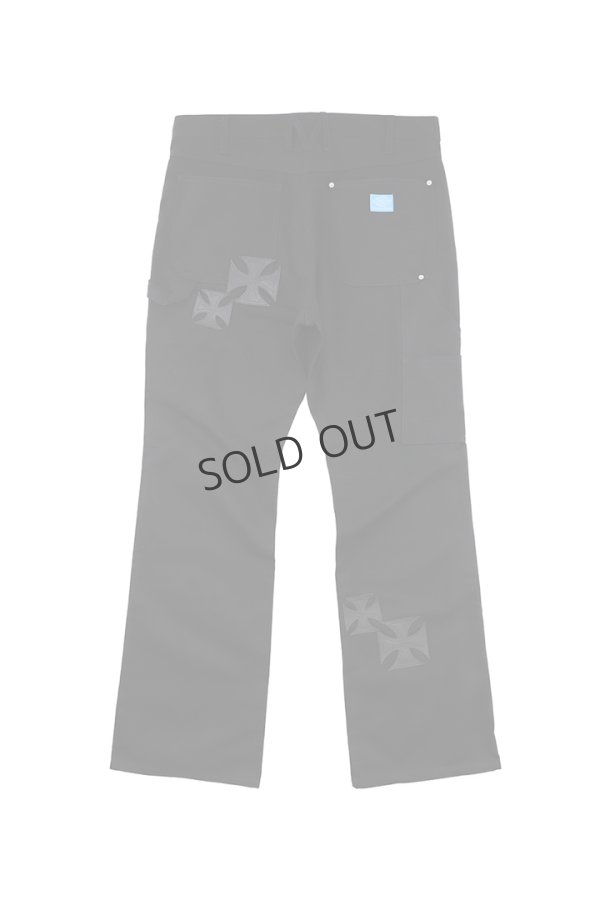 画像3: mindseeker マインドシーカー MINDSEEKER × Dickies Iron Cross Patch Flare Pants{-BFS} (3)