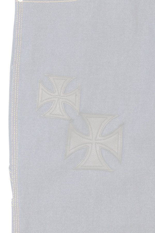 画像4:  {SOLD} mindseeker マインドシーカー MINDSEEKER × Dickies Iron Cross Patch Flare Pants {-BFS}  :MSD-261-001-IND  (4)