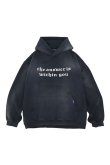 画像1: 【24SS新作】mindseeker マインドシーカー Message Embroidery Hoodie{-BDS} (1)