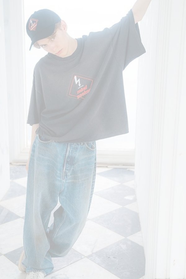 画像3:  {SOLD} mindseeker マインドシーカー New MA Logo Tee {-BDS}  :MSH-241-016-BLK  (3)