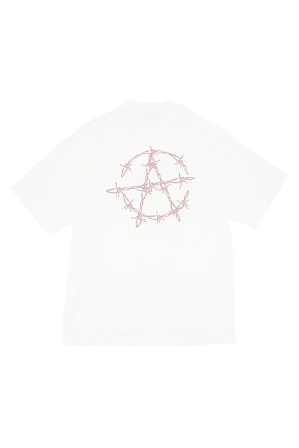 画像2:  {SOLD} mindseeker マインドシーカー Anarchy Graphic Tee {-BDS}  :MSH-241-019-WHT  (2)