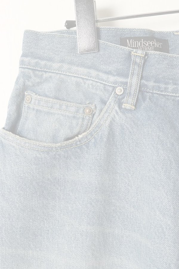 画像3:  {SOLD} mindseeker マインドシーカー Buggy Denim Jeans {-BDS}  :MSH-241-023-BLU  (3)