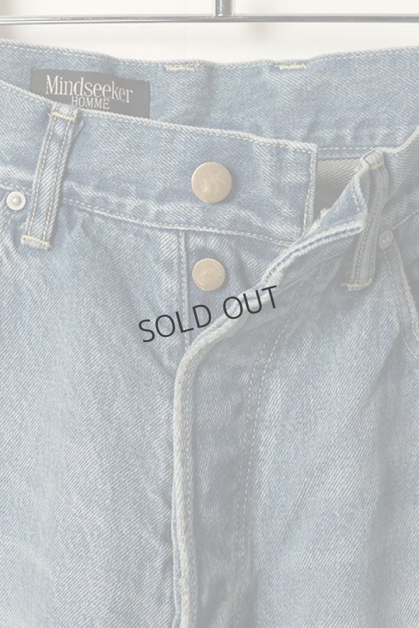 画像4: {SOLD}mindseeker マインドシーカー Buggy Denim Jeans{-BDS} (4)