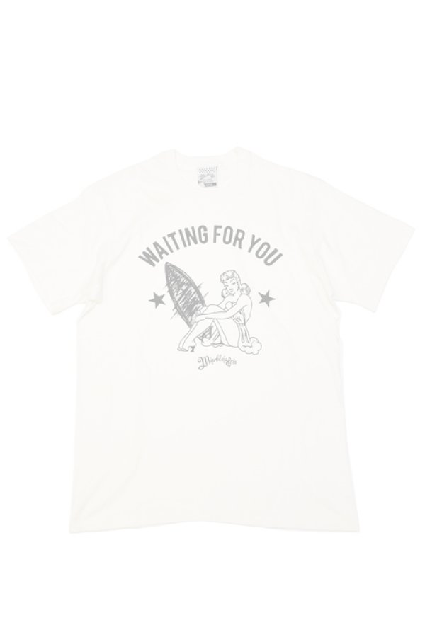画像1:  {SOLD} Marbles マーブルズ S/S RUFFI JERSEY T-SHIRT #SURF GIRL{-AHS} (1)