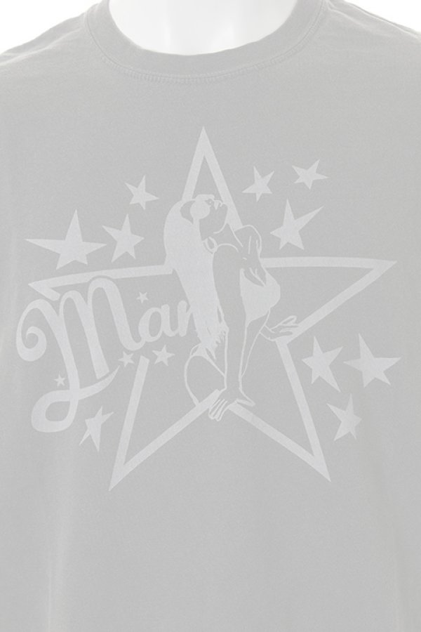 画像4:  {SOLD} Marbles マーブルズ PIGMENT DYED JERSEY T-SHIRT #GIRL STAR{MST-S18SP01-BLK-AHS} (4)