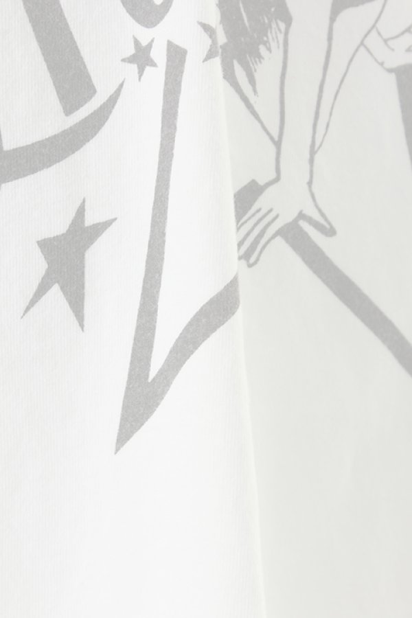 画像5:  {SOLD} Marbles マーブルズ PIGMENT DYED JERSEY T-SHIRT #GIRL STAR{MST-S18SP01-WHT-AHS} (5)