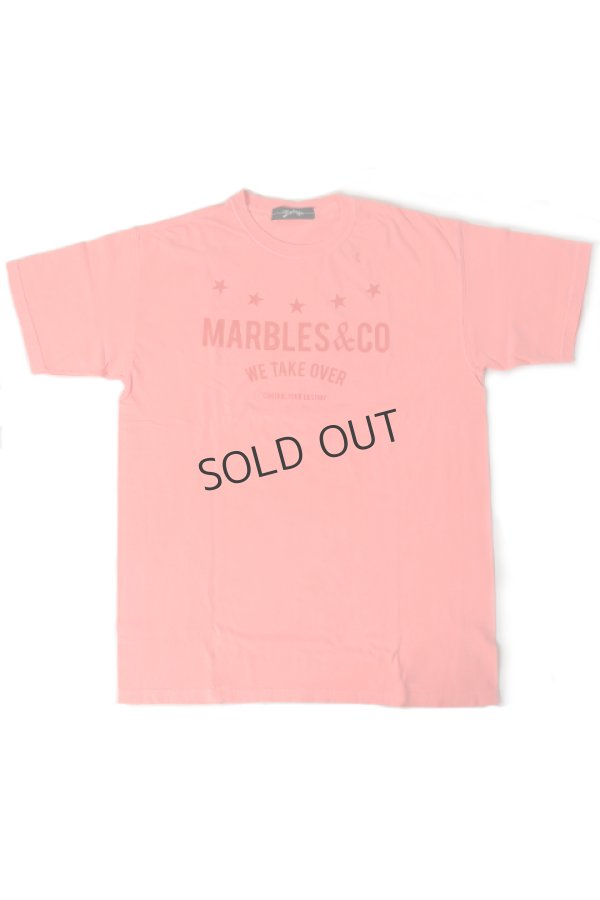 画像1: {SOLD}Marbles マーブルズ PIGMENT DYED JERSEY T-SHIRT #WE TAKE OVER{MST-S18SP03-ORG-AHS} (1)