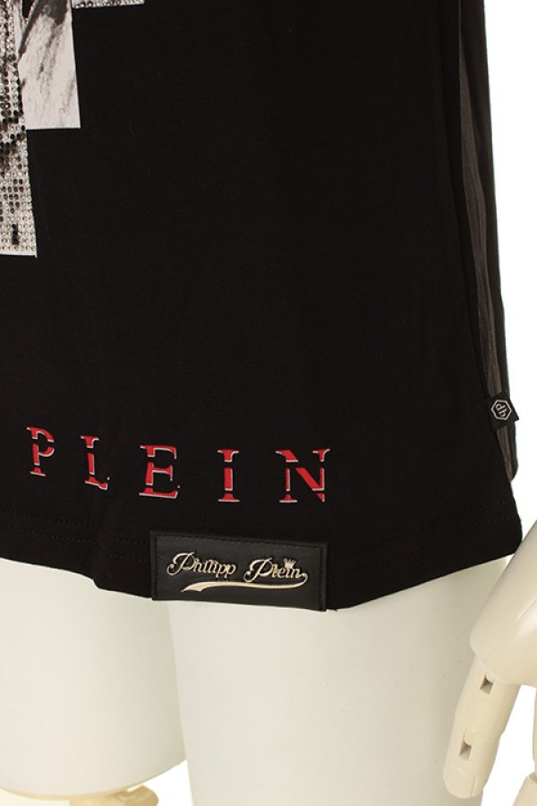 画像5: 【 50%OFF セール79,200円→39,600円】 PHILIPP PLEIN HOMME フィリッププレインオム T-shirt Round Neck SS "My Plein"{-AGS} (5)