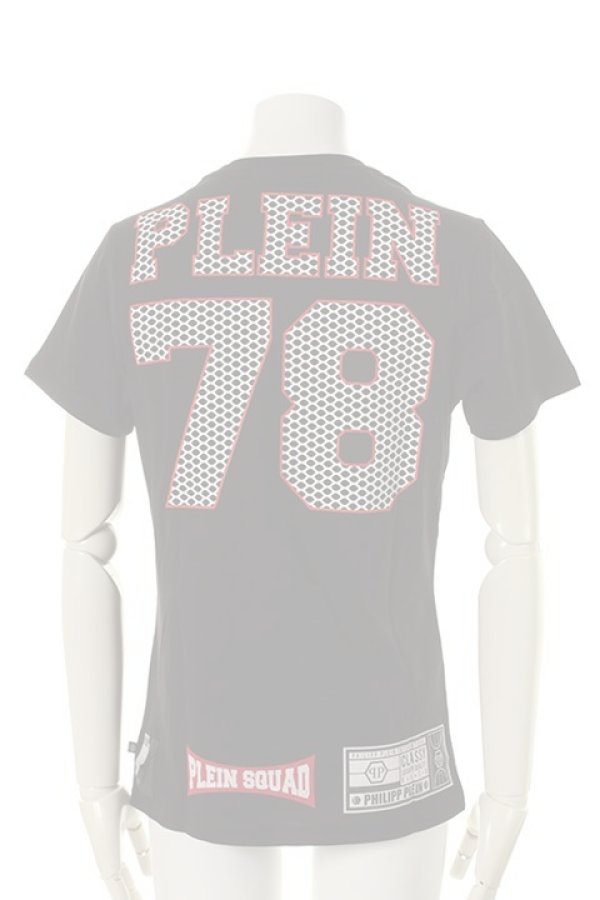 画像2:   PHILIPP PLEIN HOMME フィリッププレインオム T-shirt Round Neck SS "Bole"{-AGS} (2)