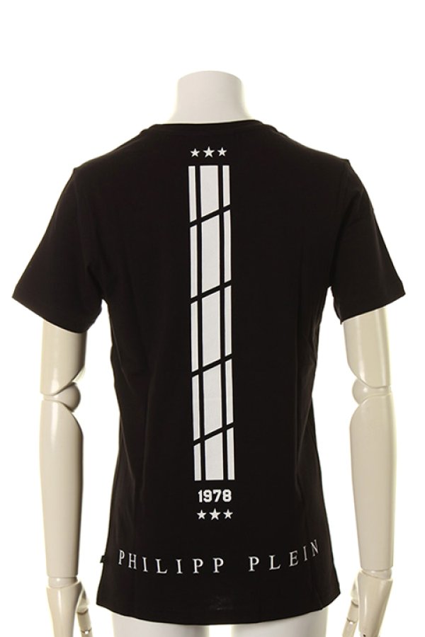 画像2: 【 50%OFF セール80,850円→40,425円】 PHILIPP PLEIN HOMME フィリッププレインオム T-Shirt Round Neck SS"Cory"{-AGA} (2)