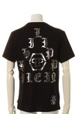 画像2: PHILIPP PLEIN HOMME フィリッププレインオム T-Shirt Round Neck SS"Utako hotfix"{-AGA} (2)