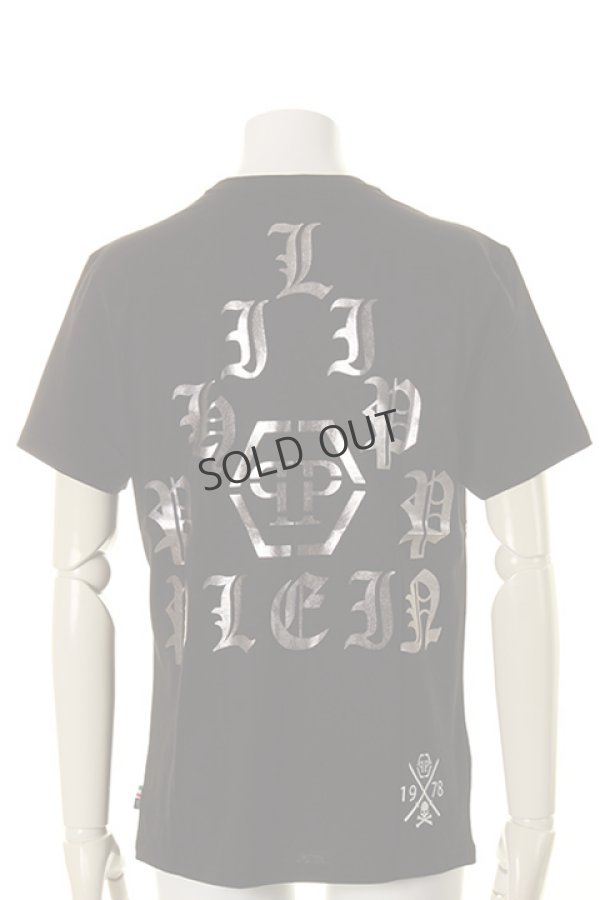 画像2: {SOLD}PHILIPP PLEIN HOMME フィリッププレインオム T-Shirt Round Neck SS"Utako hotfix"{-AGA} (2)