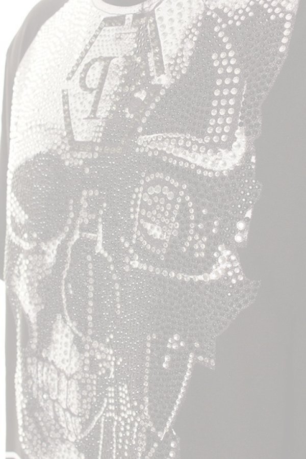 画像4:   PHILIPP PLEIN HOMME フィリッププレインオム T-Shirt Round Neck SS"Utako hotfix"{-AGA} (4)