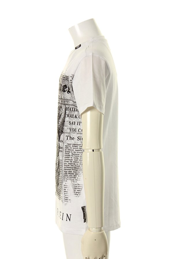 画像3: 【 50%OFF セール137,500円→68,750円】 PHILIPP PLEIN HOMME フィリッププレインオム T-Shirt Round neck SS "Use"{-AGA} (3)