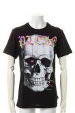 画像1: PHILIPP PLEIN HOMME フィリッププレインオム T-shirt Round Neck SS "Airplanes"{-AHS} (1)