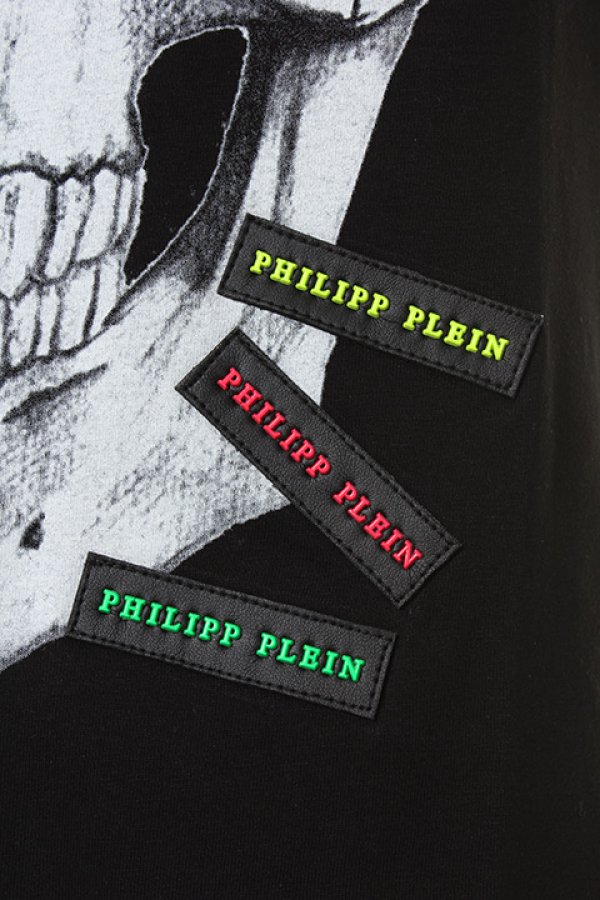 画像5: 【 50%OFF セール56,100円→28,050円】 PHILIPP PLEIN HOMME フィリッププレインオム T-shirt Round Neck SS "Airplanes"{-AHS} (5)