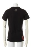 画像2: PHILIPP PLEIN HOMME フィリッププレインオム T-shirt Round Neck SS "Change-S"{-AHS} (2)