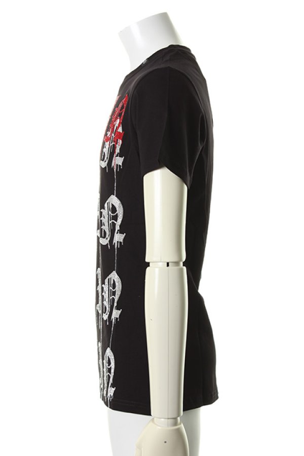 画像3: 【 50%OFF セール96,800円→48,400円】 PHILIPP PLEIN HOMME フィリッププレインオム T-shirt Round Neck SS "Change-S"{-AHS} (3)