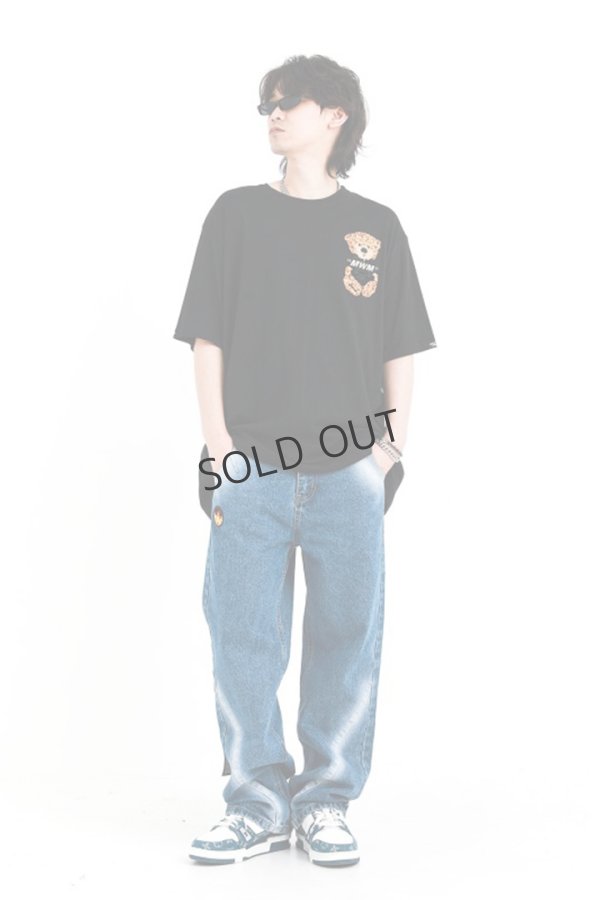 画像3: MOD WAVE MOVEMENT モッドウェイブムーブメント TEDDY T-SHIRT{VD062020297-BFS} (3)