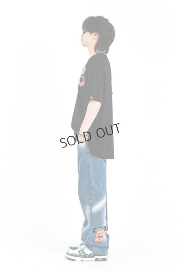 画像4: MOD WAVE MOVEMENT モッドウェイブムーブメント TEDDY T-SHIRT{VD062020297-BFS} (4)