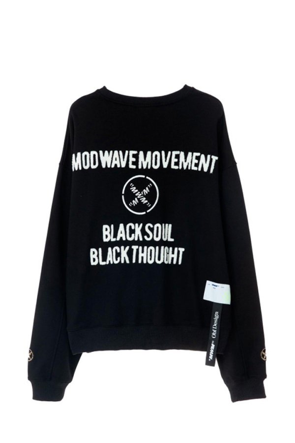 画像2: MOD WAVE MOVEMENT モッドウェイブムーブメント MWM BASIC SWEATSHIRT{-BES} (2)