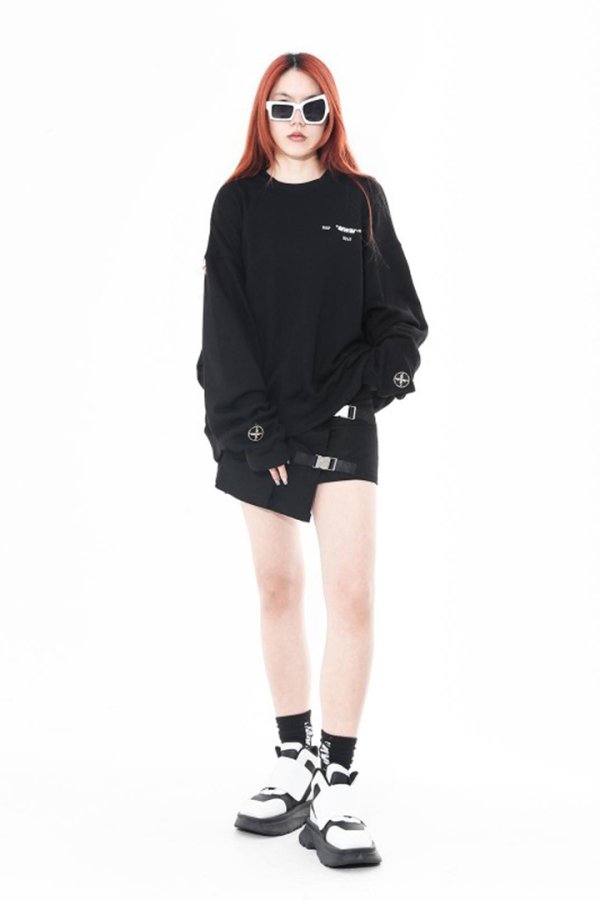 画像7: MOD WAVE MOVEMENT モッドウェイブムーブメント MWM BASIC SWEATSHIRT{-BES} (7)