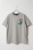 画像1: MOD WAVE MOVEMENT モッドウェイブムーブメント TEDDY T-SHIRT{-BFS} (1)