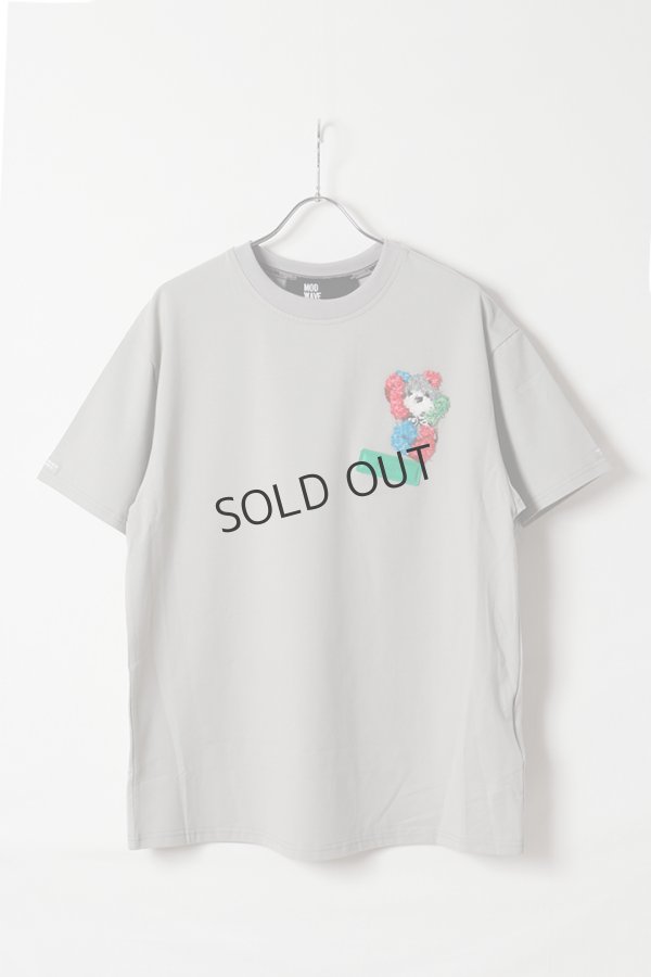 画像1: MOD WAVE MOVEMENT モッドウェイブムーブメント TEDDY T-SHIRT{-BFS} (1)