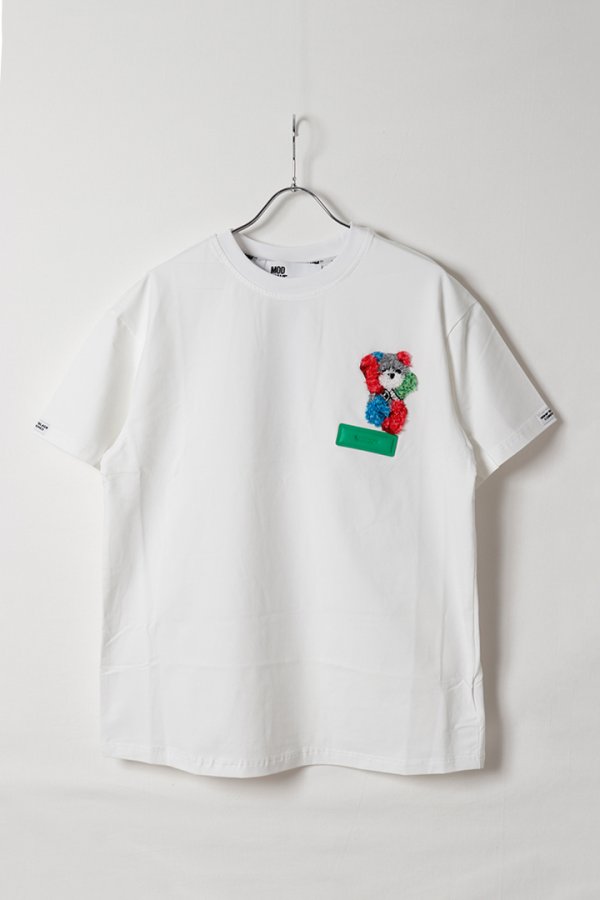 画像1: MOD WAVE MOVEMENT モッドウェイブムーブメント TEDDY T-SHIRT{-BFS} (1)