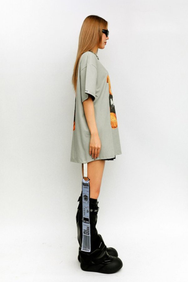 画像8: MOD WAVE MOVEMENT モッドウェイブムーブメント TEDDY T-SHIRT{-BFS} (8)