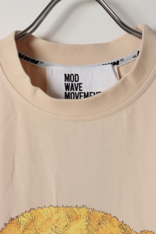 画像3: MOD WAVE MOVEMENT モッドウェイブムーブメント TEDDY T-SHIRT{-BES} (3)