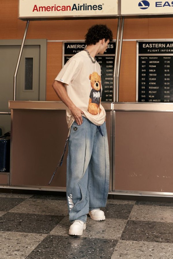 画像8: MOD WAVE MOVEMENT モッドウェイブムーブメント TEDDY T-SHIRT{-BES} (8)